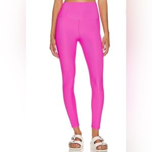 Beach Riot Sport x REVOLVE Ayla Leggings in Ribbed Pink / Fuchsia XS
